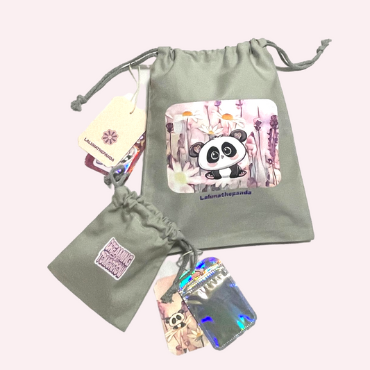 Blossom Dreams Drawstring Pouch