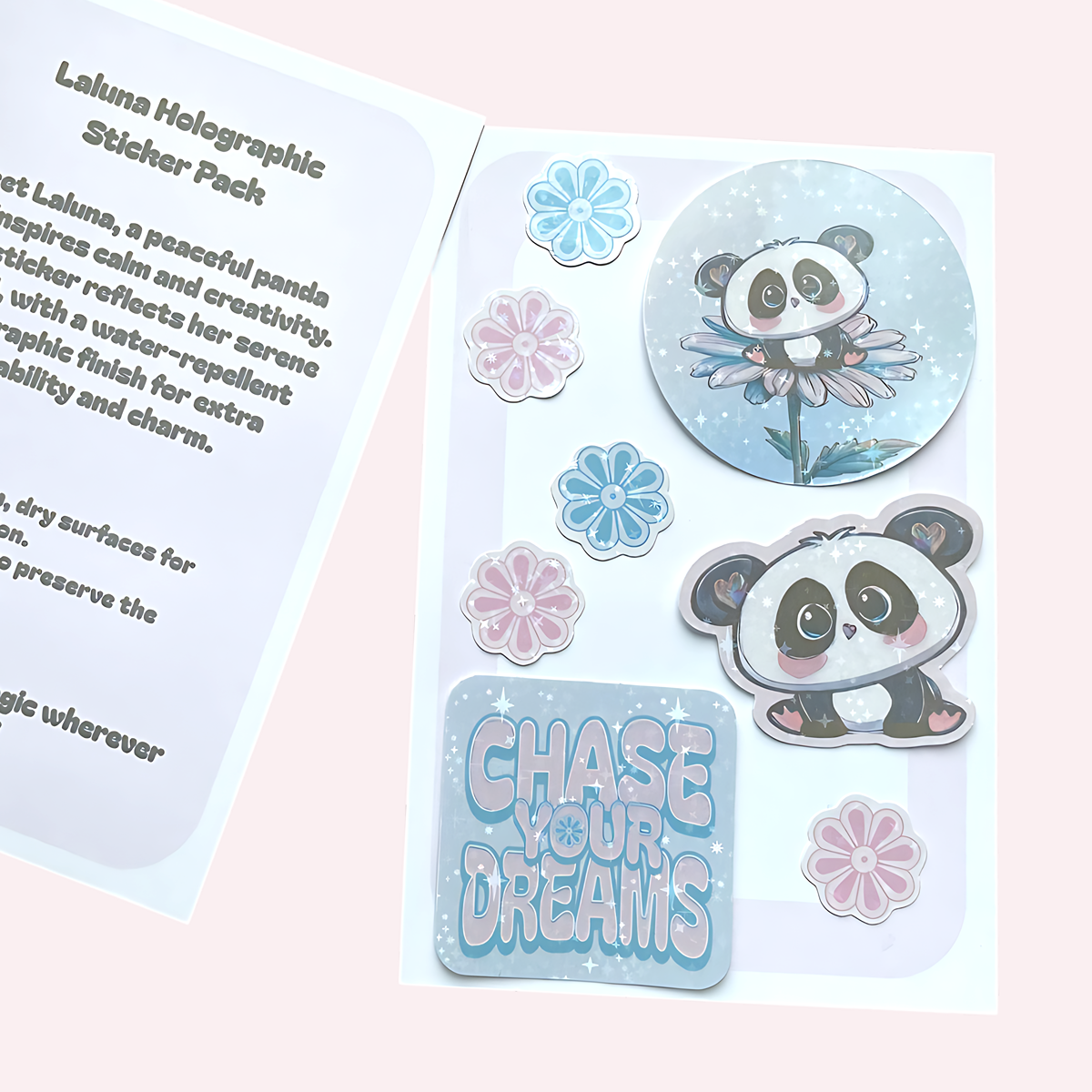 Laluna Holographic Sticker Pack