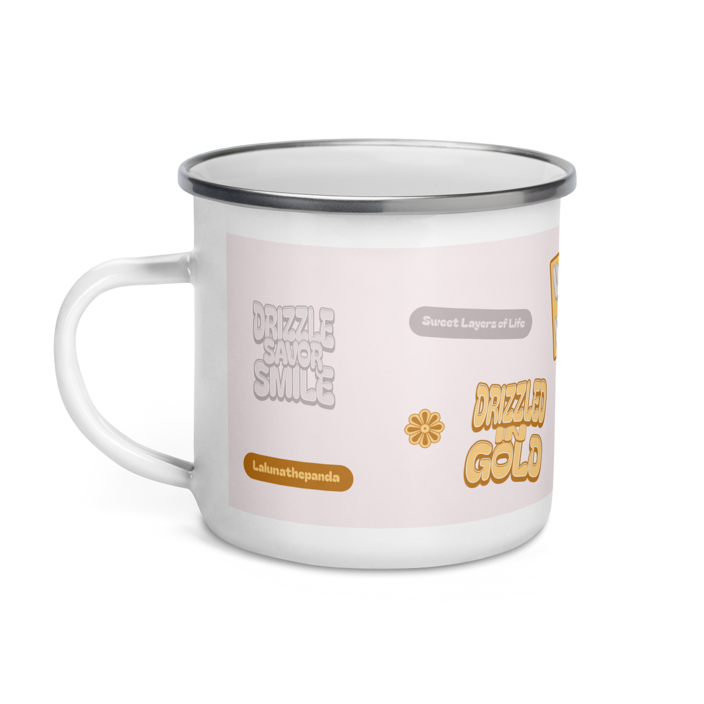 Sweet Layers of Life Enamel Mug