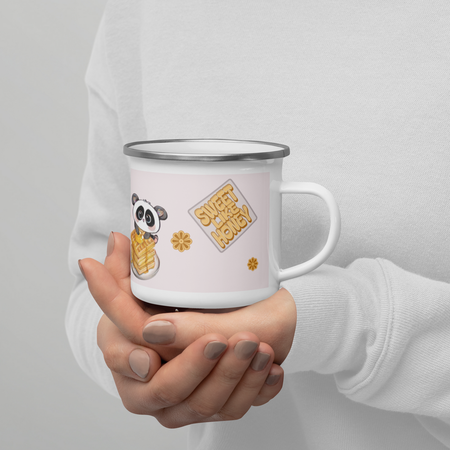 Sweet Layers of Life Enamel Mug